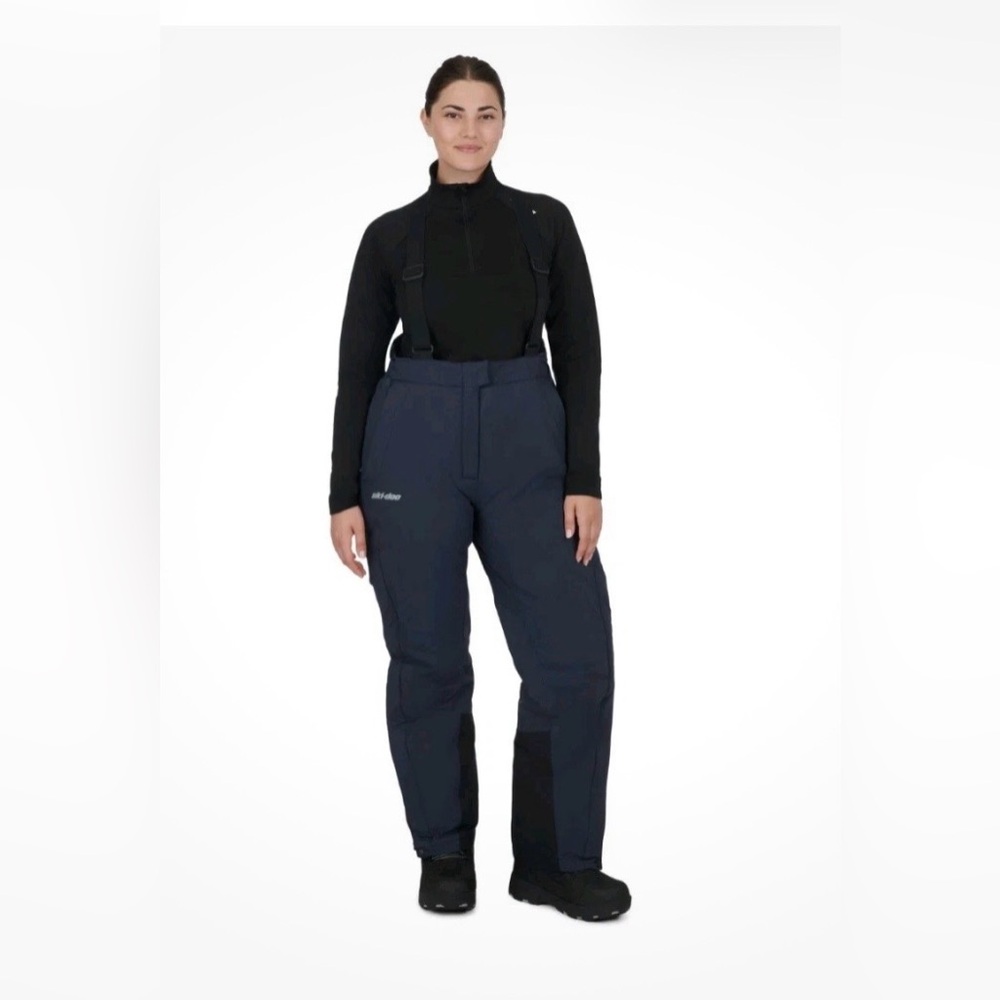 Ski-Doo Women's 2XL Dark Navy Vasa Highpants Snowpants Snowmobiling Float Assist